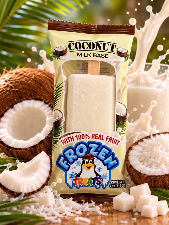 Coconut paleta