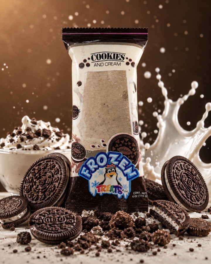Cookies and Cream paleta