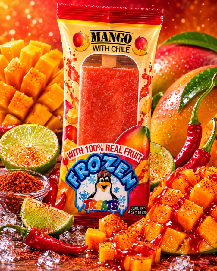 Mango con Chamoy paleta